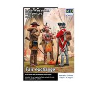 Master Box MB35222 - 1/35 Indian Wars Series Kit No. 4, XVIII Century