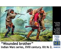 MasterBox 1/35 Indian Wars Series - Wounded Brother - 35210
