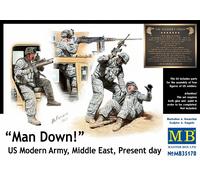 Masterbox 1/35 Man Down US Modern Army, Middle East, Present day - MB35170