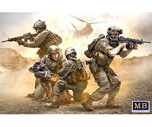 Masterbox 1:35 - No Soldier left behind - MWD Down