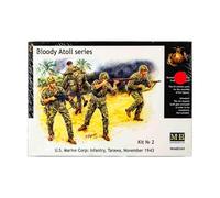 Masterbox 1:35 Scale Bloody Atoll Series. Kit No 2". US Marine Corps Infantry Figure