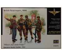 Masterbox 1:35 Scale British Paratroops 1944 Kit 1, 10.2 x 5.1 x 5.1 centimetres