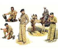 Masterbox 1:35 Scale Commonwealth AFV Crew Assembly Parts