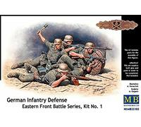 Masterbox 1:35 Scale German Infantry Eastern Front Battle Series Kit, 6.4 x 1.3 x 6.4 centimetres