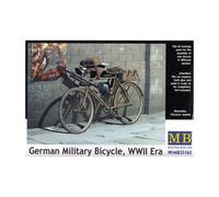 Masterbox 1:35 Scale German Military Bicycle, WWII Era Figure