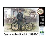 Masterbox 1:35 Scale German Soldier on Bike, 1939-1942 Figure