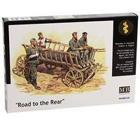 Masterbox 1:35 Scale Road to The Rear Assembly Parts, 13 x 13 x 38 millimetres