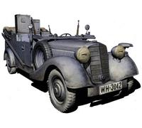 Masterbox 1:35 Scale Sd.Kfz.2 Type 170VK German Military Radio Car WWII