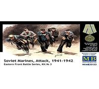 Masterbox 1:35 Scale Soviet Marines, Attack, 1941-1942. Eastern Front Battle Series Figure