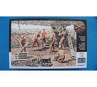Masterbox 1:35 Scale US Artillery Crew Assembly Parts, 1.27 x 1.27 x 3.81 cm