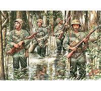 Masterbox 1:35 Scale US Marines in Jungle WWII Era Assembly Parts