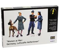 Masterbox 1:35 Scale Women at War Germany, Luftwaffe Helferinnen Assembly Parts