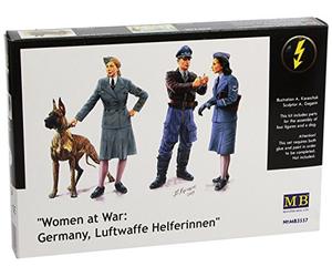 Masterbox 1:35 Scale Women at War Germany, Luftwaffe Helferinnen Assembly Parts