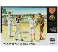 Masterbox 1:35 Scale Women at War US Navy Waves Assembly Parts
