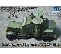 Master Box 72008 1:72nd scale British Armoured Car, Austin MK IV WW I Era