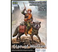 MAS24086 - Masterbox 1:24 - The Last Bridge, Kit.8 Clan of Wolves