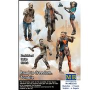 Masterbox 35242 Zombieland Kit No. 2 Road to Freedom 1:35 PLASTIC MODEL KIT