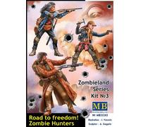 Masterbox 35243 Zombieland Kit No. 3 ZOMBIE HUNTERS 1:35 PLASTIC MODEL KIT