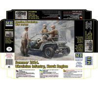 Masterbox 35247 1:35th scale Summer 2024. Ukranian Infantry, Kursk Region