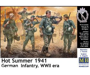 Masterbox 35249 1:35th scale Hot Summer 1941, German Infantry, WW 2 era