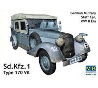 Masterbox 3530 1:35th German Military Staff Car, WW II Sd.Kfz. 1b Type 170 VK