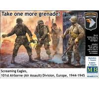 Masterbox 3574 Screaming Eagles 101st Airborne 1944-45 1:35 PLASTIC MODEL KIT