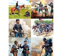 Masterbox Bundle LOT of American Civil WAR Series 6 Plastic Kits 1/35