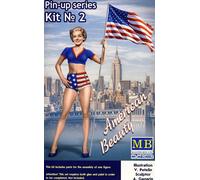 Masterbox - Pin-up Girls Women 1 Figure Betty - 1:24 (32/35) Model Kit USA
