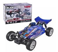 MasterBrickPlay RC Car, 1/10 Scale 4WD Nitro Off-road Vehicle High Speed 2.4G, Racing Car Birthday for Adults-RTR