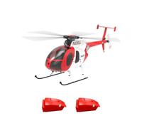 MasterBrickPlay RC Helicopter F119S MD500, 1/16 Scale 250 Class 2.4G 9CH RC Little Bird Military Helicopter Model with Flybarless Rotor Head, 6G/3D Switchable Modes, (RTF Version)