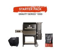 Masterbuilt Gravity Series 1050 Charcoal BBQ Grill with Starter Pack