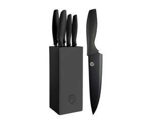 MasterChef 526280 Block of Knives, Black