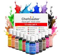 MasterChef Liqua-Gel Colour Kit 12/Pkg .7 oz