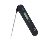 MasterChef Meat Thermometer Probe, Wireless Food Temperature Checker with Instant Read Digital LCD Display, Foldable Kitchen Gadget For Air Fryer Cooking, Outdoor BBQ, Steak, Turkey, Chicken, Liquids