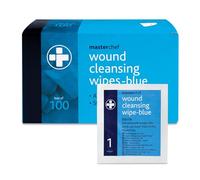 MasterChef Moist Blue Cleansing Wipes (Box of 100) (RL714)