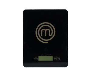 MasterChef Official Digital Kitchen Scales - High-Precision 5kg, Tempered Glass Top, Tare & Auto-Shutoff, Readouts in g/kg/oz/lb/ml
