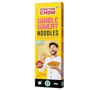 MasterChow Healthy Whole Wheat Noodles | No Preservatives | 100% Atta | Get Restaurant Style Taste in Just 10 Minutes | No Maida, Not Fried | Serves 4-5 Meals - 300gms