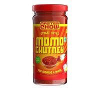 MasterChow Street Style Momo Chutney, Spicy Dipping Sauce with Garlic and Red Chillies, 250g