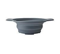 Masterclass 2-In-1 Silicone Steamer And Strainer With Handles, Multi-Purpose, Non-Stick, Heat Resistant, Grey, 39 X 29Cm