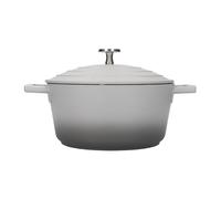 MasterClass 21 Casserole Dish Grey Ombre Cast Aluminium Scratch Proof Pot - 2.5L