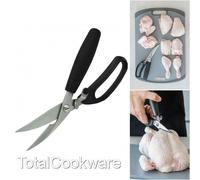 MasterClass 24cm Best Professional Meat/ Poultry Jointing Serrated Shears
