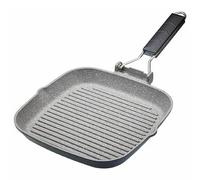 MasterClass Grill Pan – Cast Aluminium – 24 cm – Grey