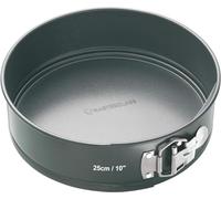Master Class Non-Stick Steel Loose Base Spring Form Cake Pan Tin - 10in/25cm