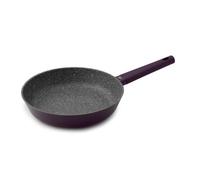 Masterclass 28Cm Cast Aluminium Frying Pan With Stainless Steel Induction Base, Purple Non-Stick Lightweight Fry Pan