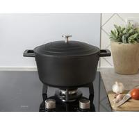 MasterClass 2pc Casserole Dish Set with Cast Aluminium 4L and 5L Casserole Dishes, Black - Black - Aluminum - Casserole Dishes