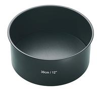 MasterClass 30cm Non-Stick Deep Round Cake Tin with Loose Base, PFAS-Free | PFAS-Free Bakeware, Carbon Steel, Loose Base for Easy Release, Perfect for Sponge Cakes and Baking, Non-Stick Technology