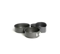 Masterclass Carbon Steel Set Of Non-Stick Spring Form Loose Base Cake Pan