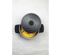 MasterClass 4pc Cookware Set with 4L Cast Aluminium Shallow Casserole Dish, Black, and 3x Pan Handle Sleeves - Black - Cast Aluminum - Casserole Dishes