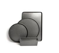MasterClass 4pc Crusty Bake Non-Stick Bakeware Set in Charcoal Masterclass Charcoal
