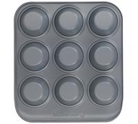 Masterclass 9 Cup Smart Ceramic Carbon Steel Muffin Tin